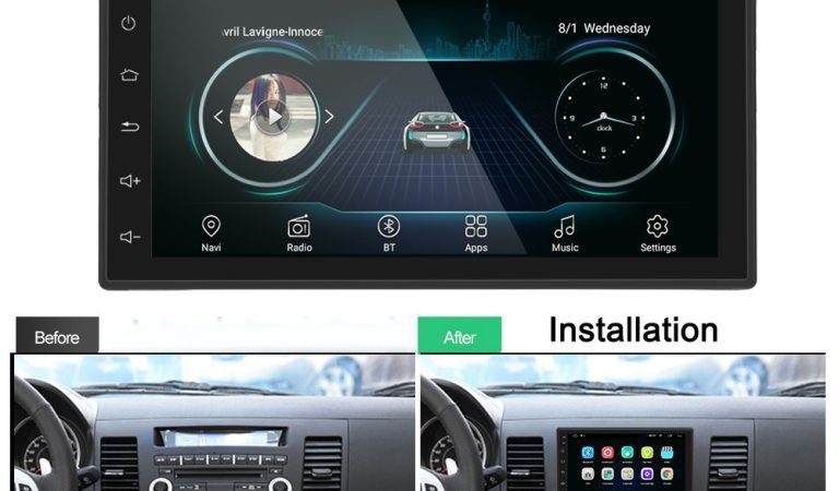 7 Inch Android Car Radio with GPS Navigation