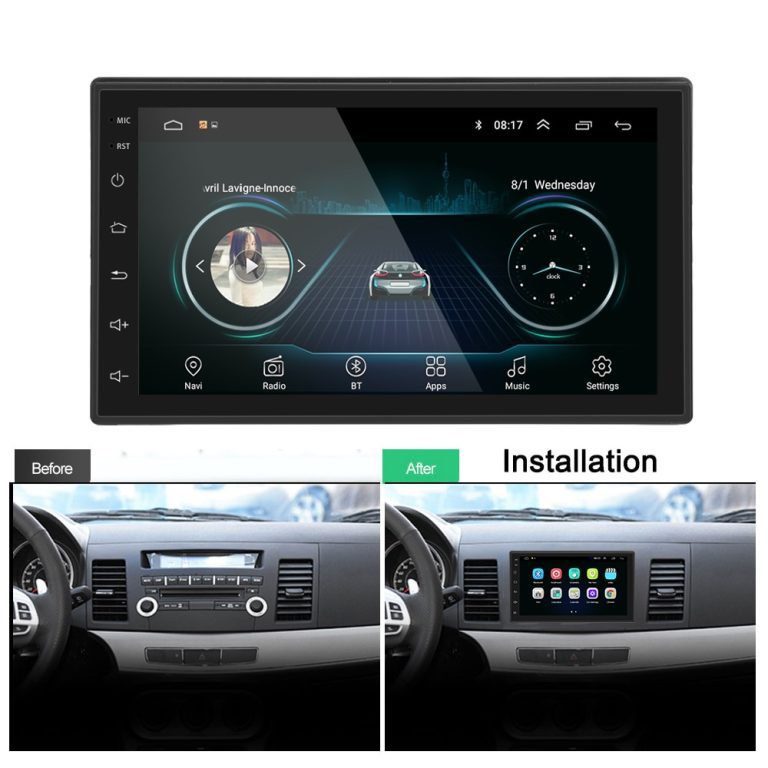 7 Inch Android Car Radio with GPS Navigation
