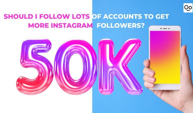 Should I follow lots of accounts to get more Instagram followers?