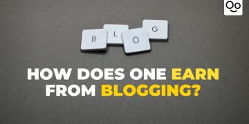 How does one earn from blogging?