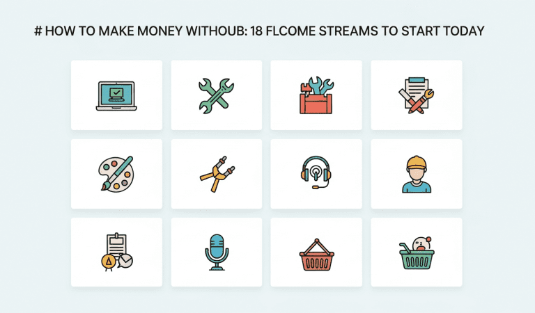 How to Make Money Without a Job: 18 Flexible Income Streams to Start Today