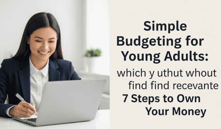 Simple Budgeting for Young Adults: 7 Steps to Own Your Money