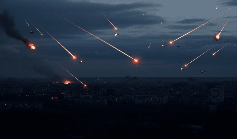 Ukraine War Day 1403: 500+ Russian Drones and Missiles Trigger Mass Blackouts Ahead of Trump-Zelenskyy Summit