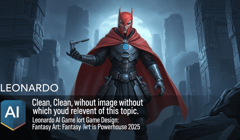 Leonardo AI Game Design: Fantasy Art Powerhouse 2025