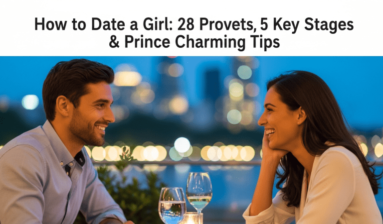 How to Date a Girl: 28 Proven Secrets, 5 Key Stages & Prince Charming Tips