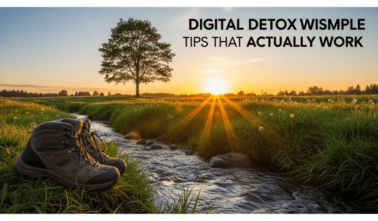 Digital Detox for Teens: Simple Wellness Tips That Actually Work