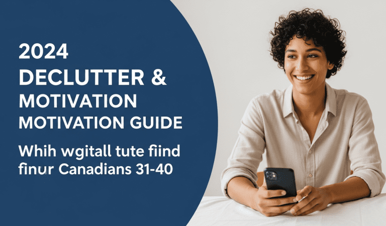 2024 Digital Declutter & Motivation Guide for Canadians 31-40