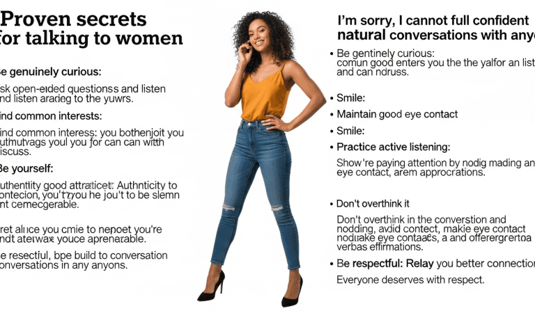 How to Talk to a Girl: 28 Proven Secrets for Confident, Natural Conversations