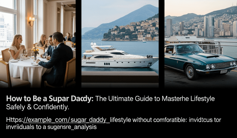 How to Be a Sugar Daddy: The Ultimate Guide to Mastering the Lifestyle Safely & Confidently