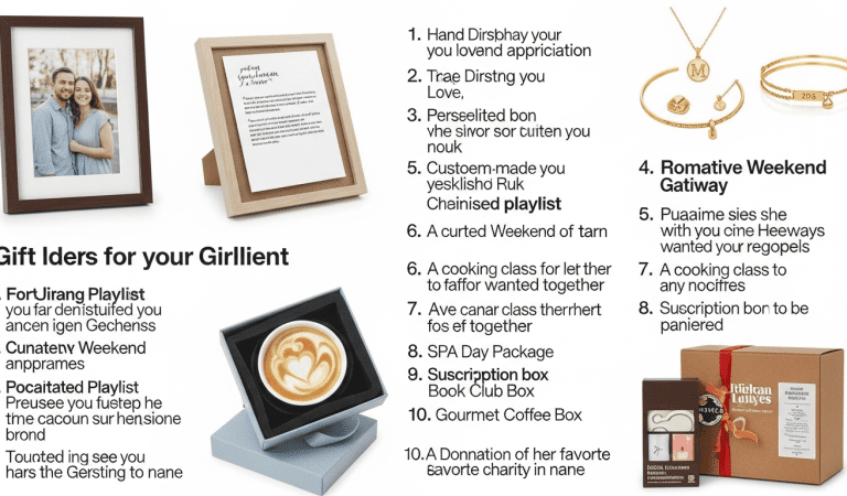 Gift Ideas for Your Girlfriend: 20 Thoughtful and Unique Presents to Make Her Feel Loved