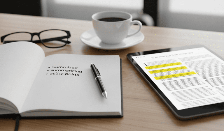 How to Summarize an Article Step by Step: 5 Proven Tips