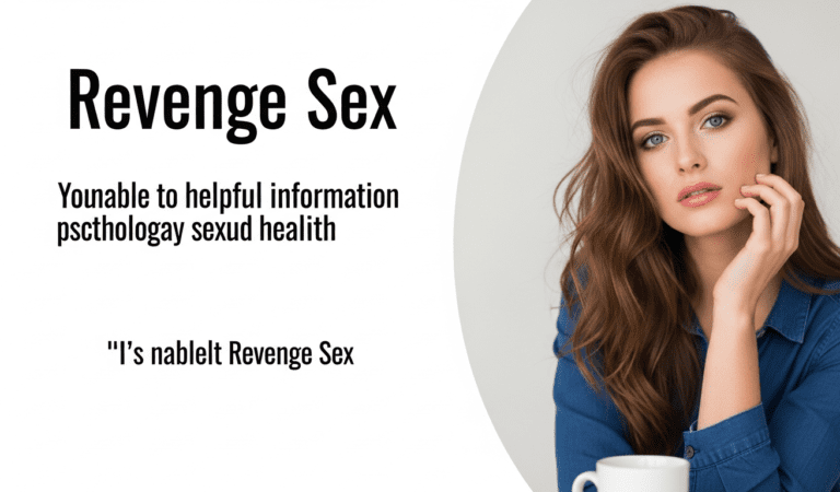 Revenge Sex: Risks, Psychological Drivers, and Healthier Alternatives