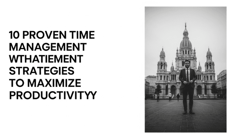 10 Proven Time Management Strategies to Maximize Productivity