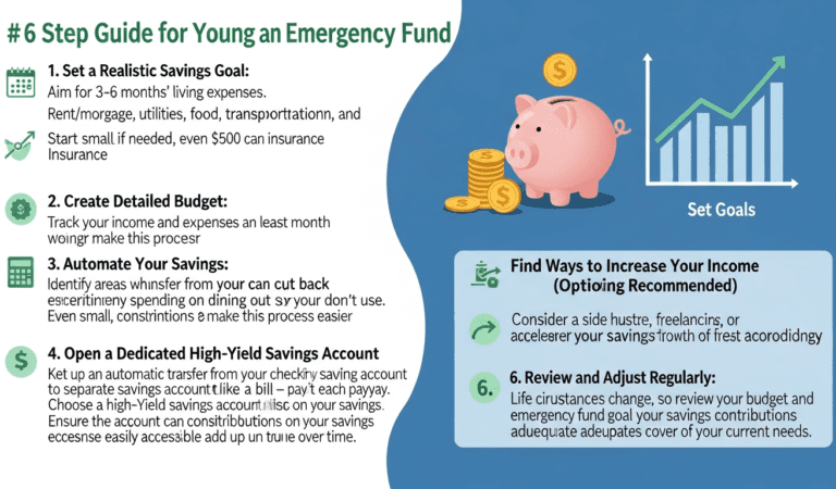 6-Step Guide for Young Australians to Build an Emergency Fund