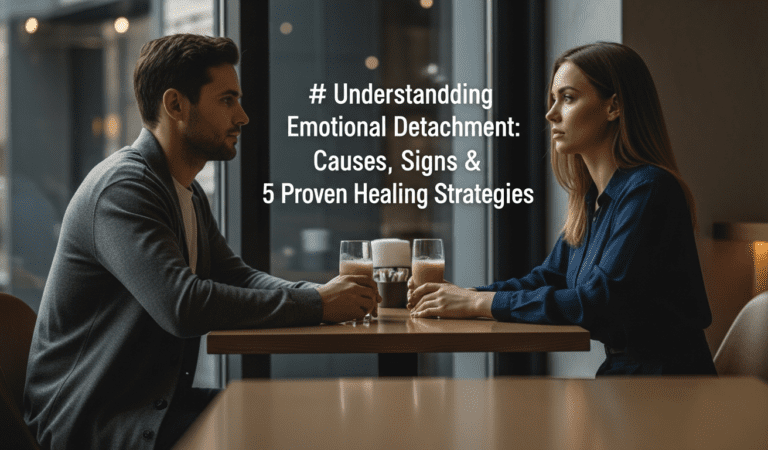 Understanding Emotional Detachment: Causes, Signs & 5 Proven Healing Strategies