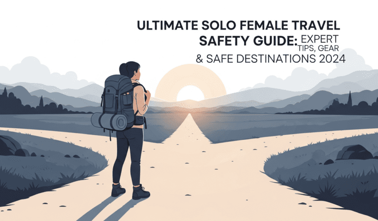 Ultimate Solo Female Travel Safety Guide: Expert Tips, Gear & Safe Destinations 2024