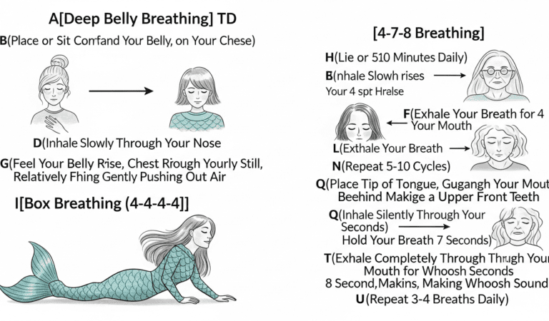 Easy Daily Breathing Techniques for Stress Relief & Anxiety Reduction