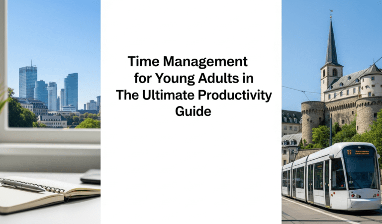 Time Management for Young Adults in Luxembourg: The Ultimate Productivity Guide
