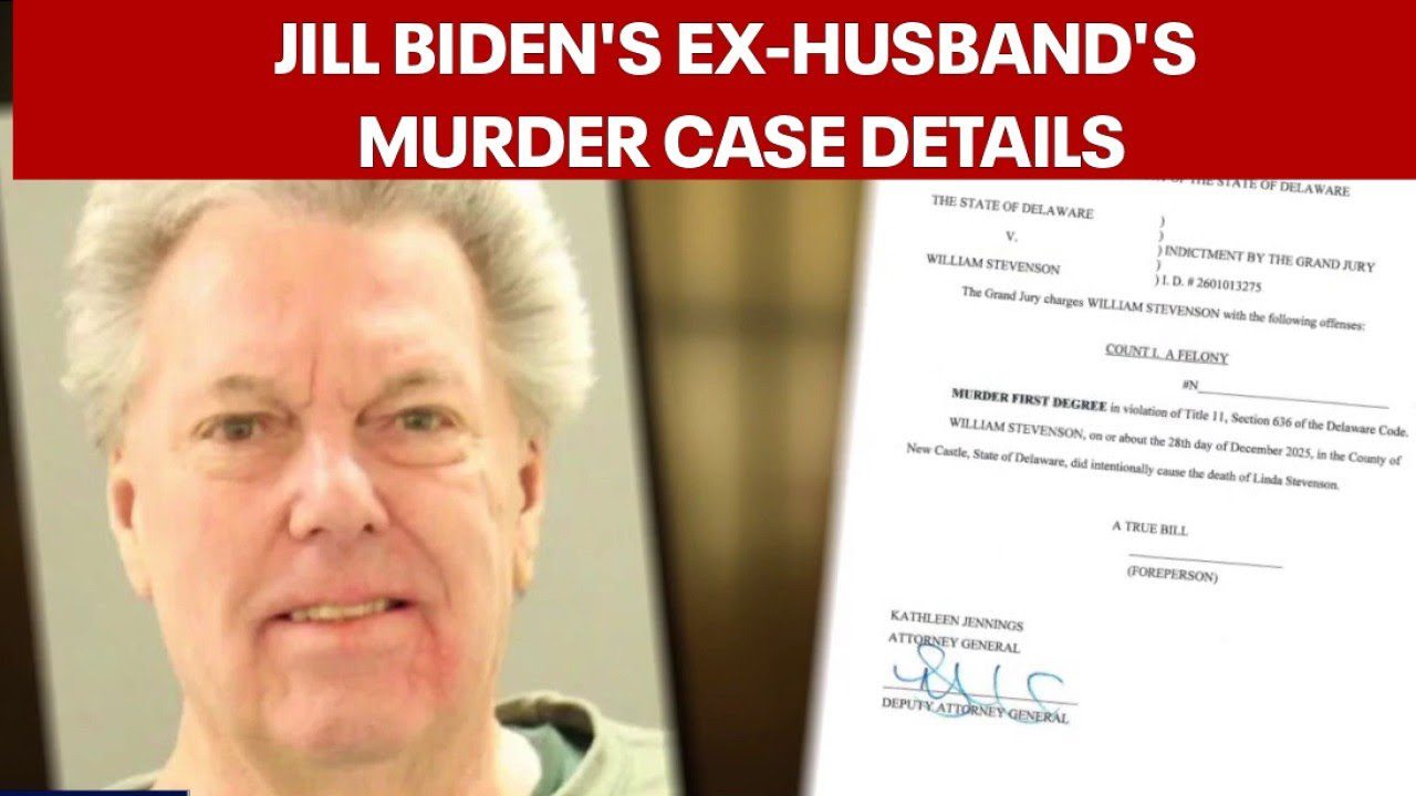Jill Biden’s Ex-Husband William Stevenson Indicted in Delaware Murder Case News
