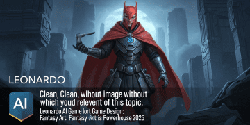 Leonardo AI Game Design: Fantasy Art Powerhouse 2025 Ai