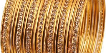 Bollywood Style Gold Tone Bracelets: 24-Piece Antique-Inspired Set for Affordable Luxury Bollywood News
