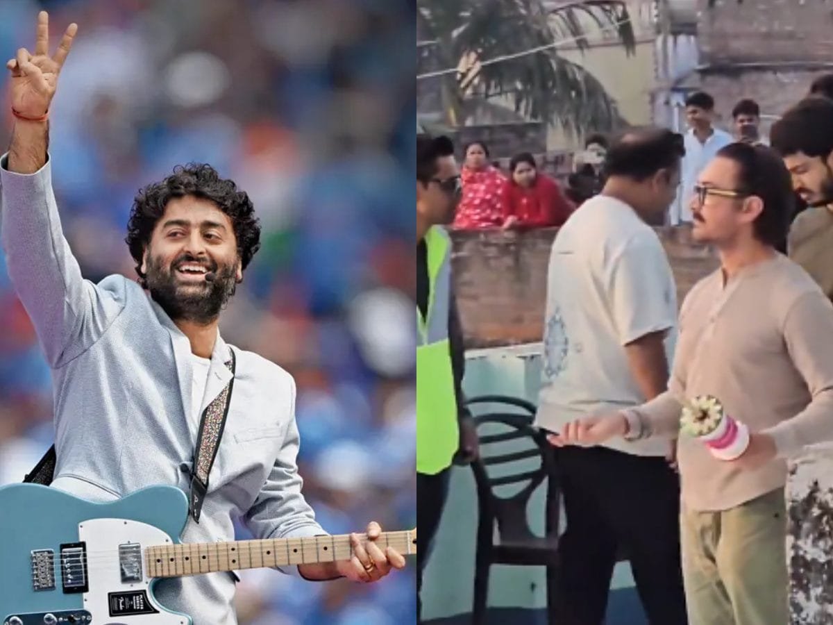 Aamir Khan Visits Retired Arijit Singh: Inside Viral Kite-Flying Reunion Bollywood News