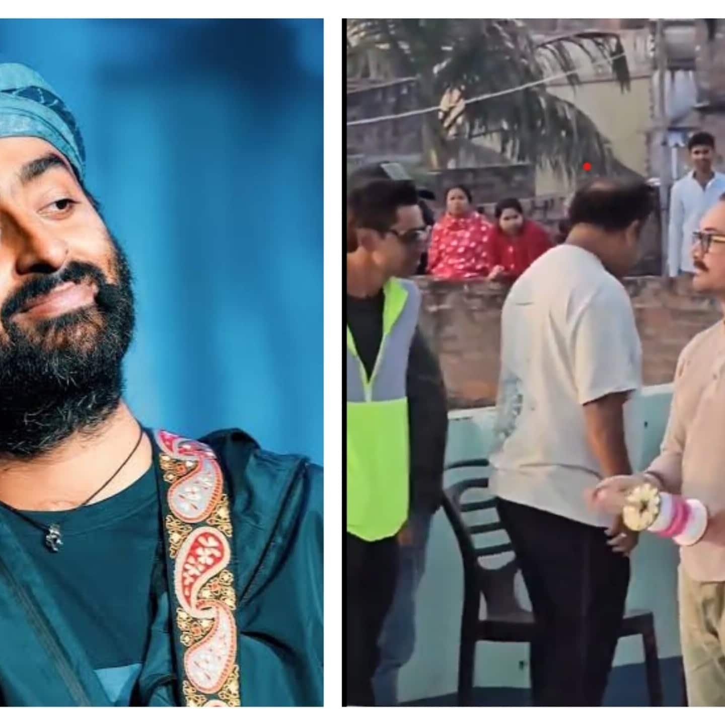 Aamir Khan Visits Retired Arijit Singh: Inside Viral Kite-Flying Reunion Bollywood News