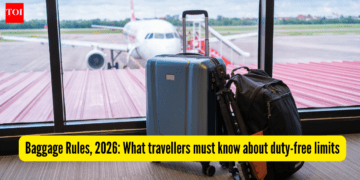 India Baggage Rules 2026: Duty-Free Gold Jewellery & ₹75,000 Travel Allowance Guide News